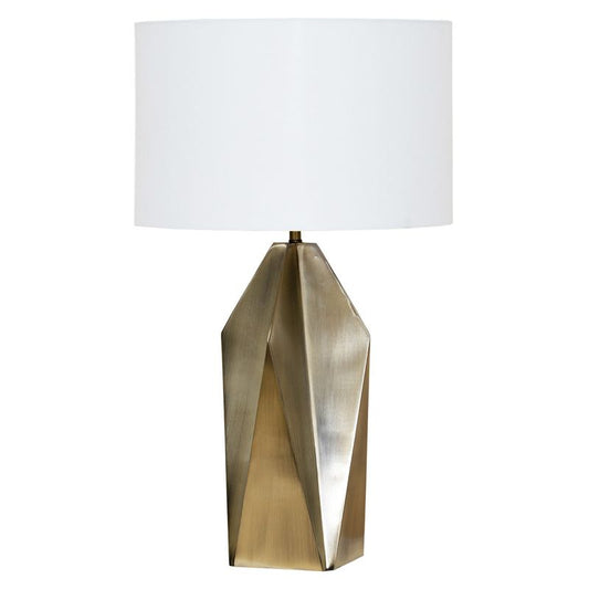 Cubis Table Lamp - Brass
