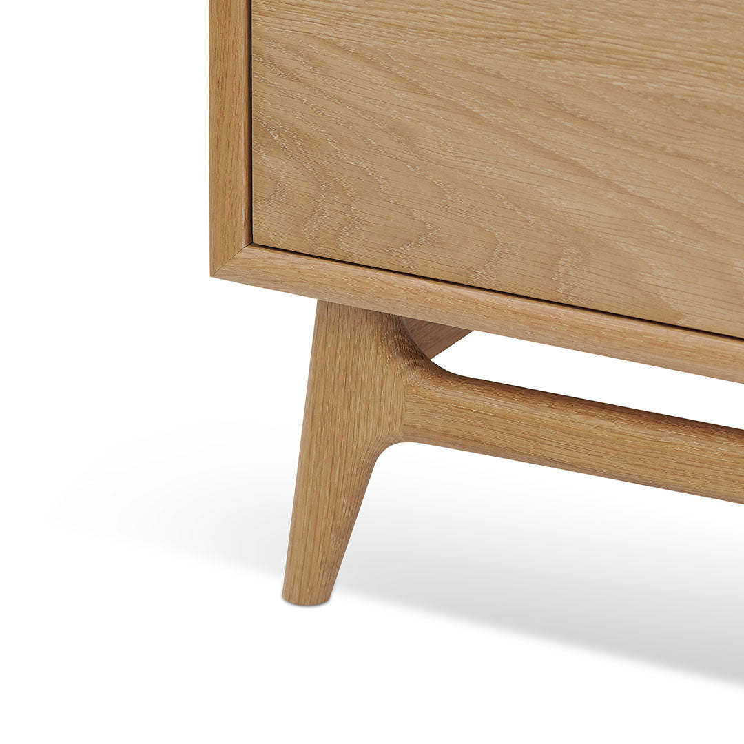 Natural Oak Six-Drawer Chest