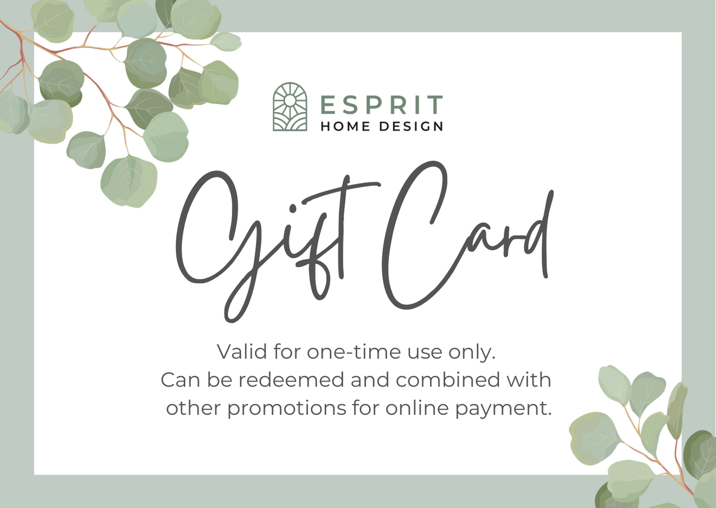 Image of gift card