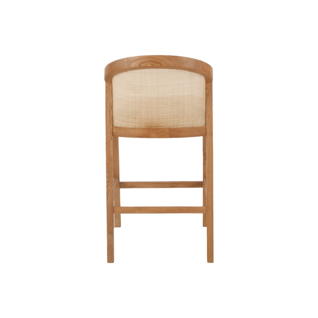 Fabric Barstool - Light Beige