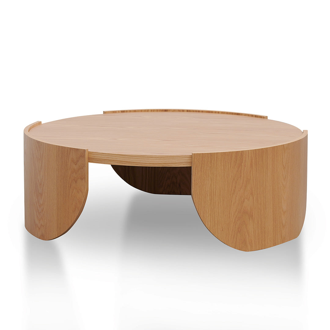 Natural Round Coffee Table - 1.1m