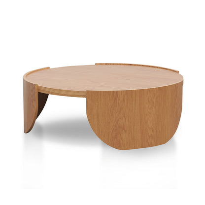 Natural Round Coffee Table - 1.1m