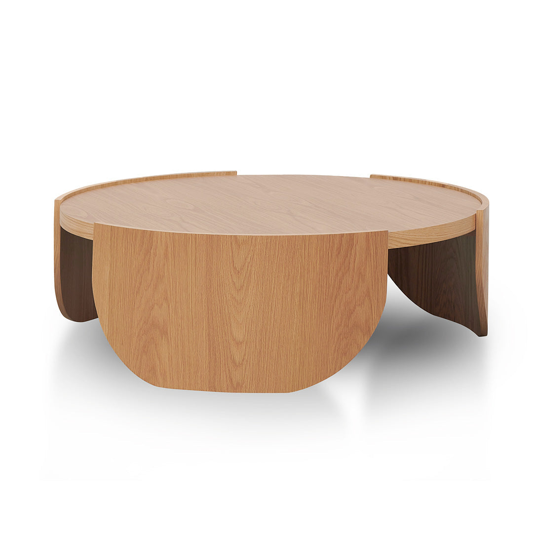 Natural Round Coffee Table - 1.1m