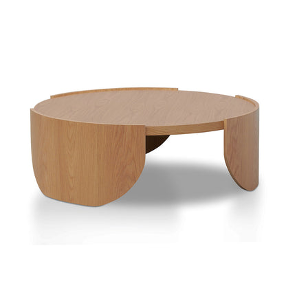 Natural Round Coffee Table - 1.1m