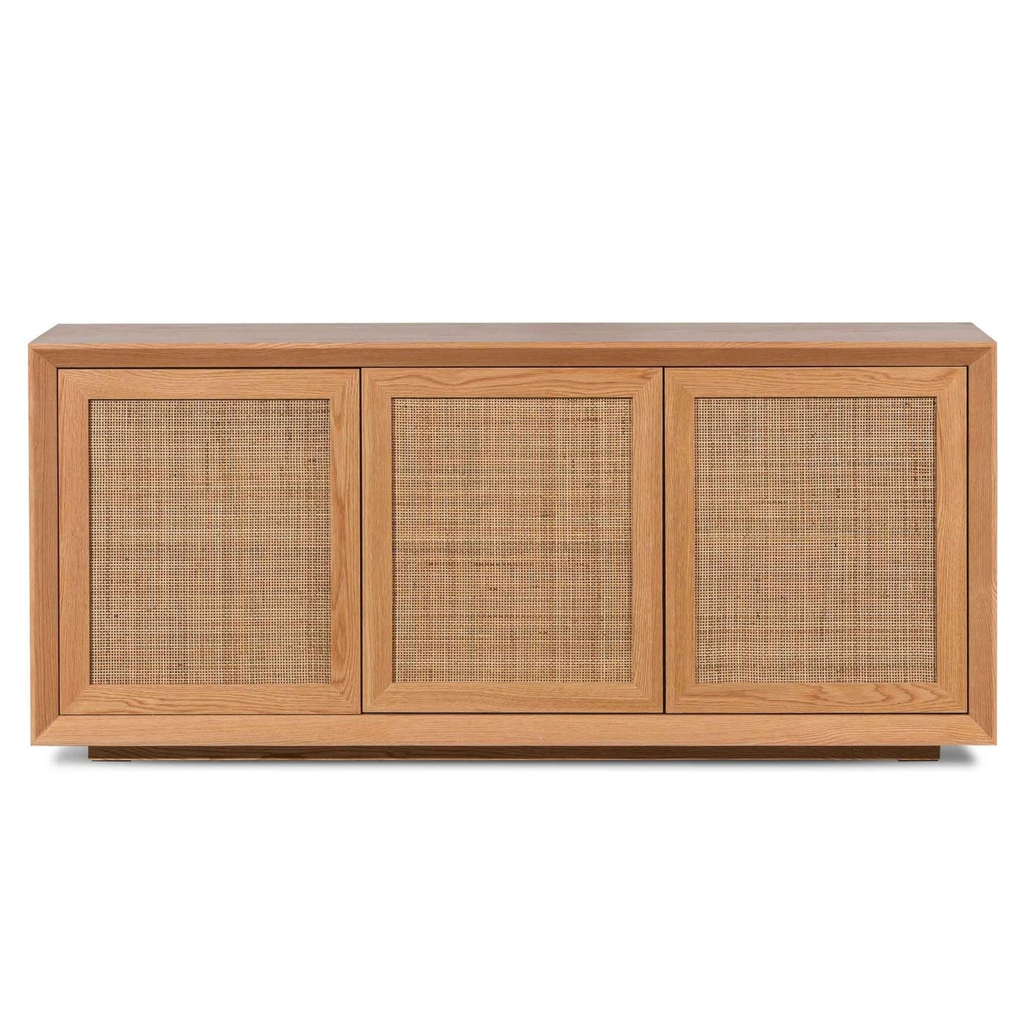 Buffet Unit with  Rattan Doors  - Natural - 1.8m