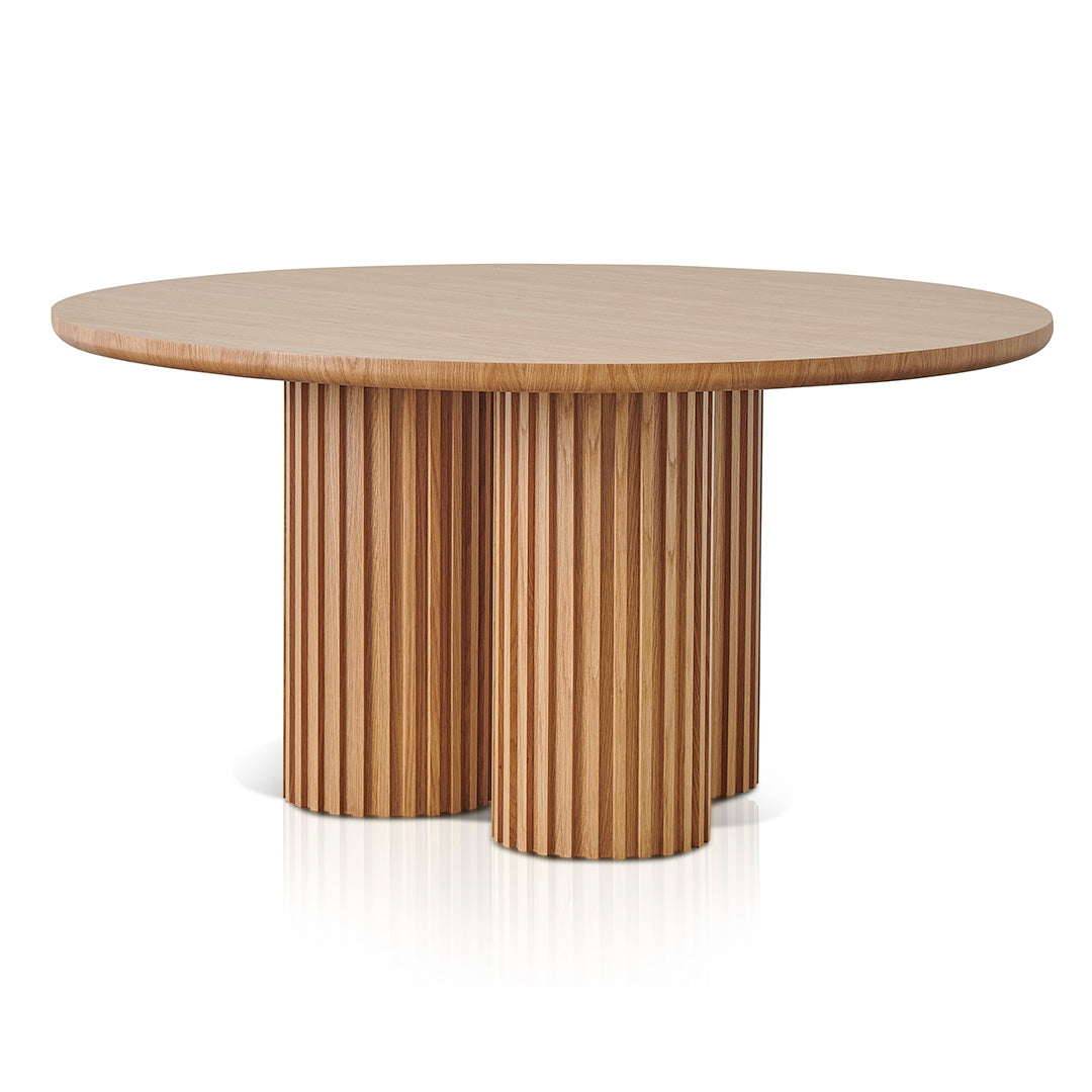 Round Dining Table - Natural 1.5m