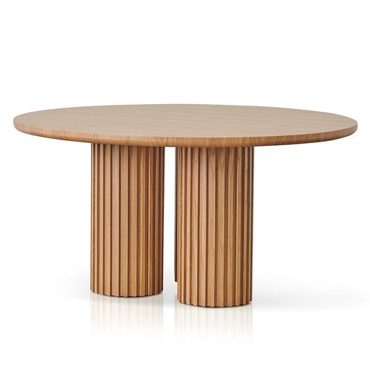 Round Dining Table - Natural 1.5m