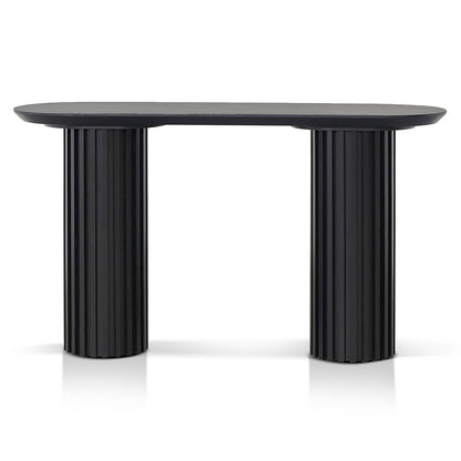 Black Oak Console Table - 1.4m