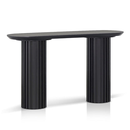 Black Oak Console Table - 1.4m