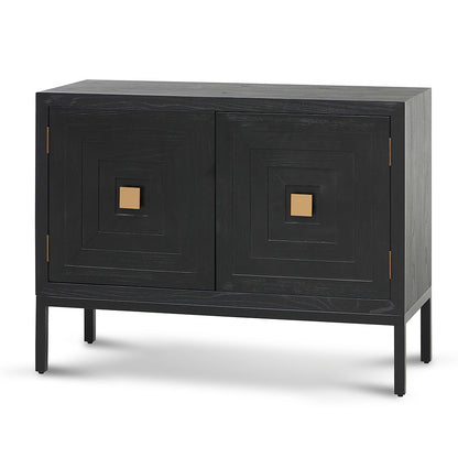 Elm Sideboard Unit - Full Black 1.08m