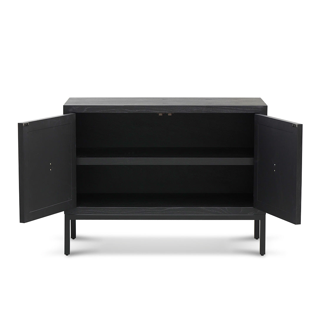 Elm Sideboard Unit - Full Black 1.08m