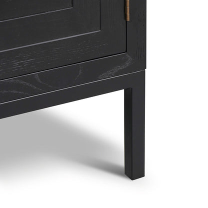 Elm Sideboard Unit - Full Black 1.08m