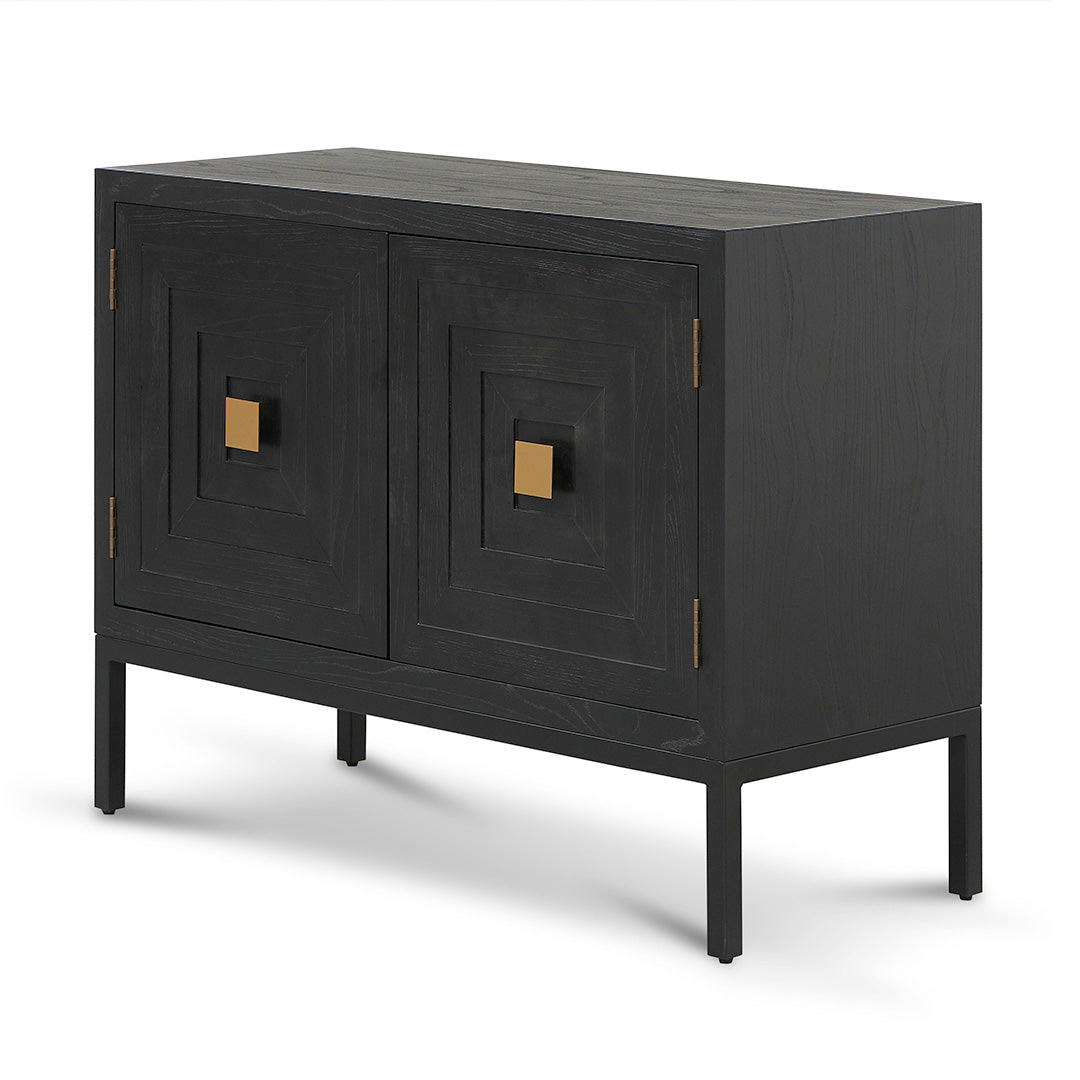 Elm Sideboard Unit - Full Black 1.08m