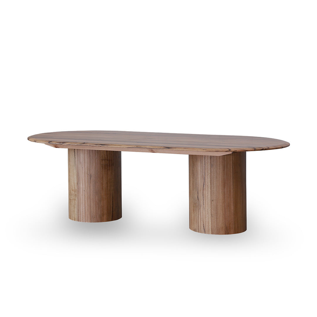 Oval Dining Table - Natural 2.4m