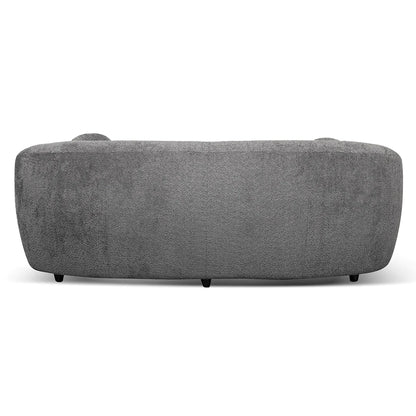 Three-Seater Fabric Sofa - Iron Grey