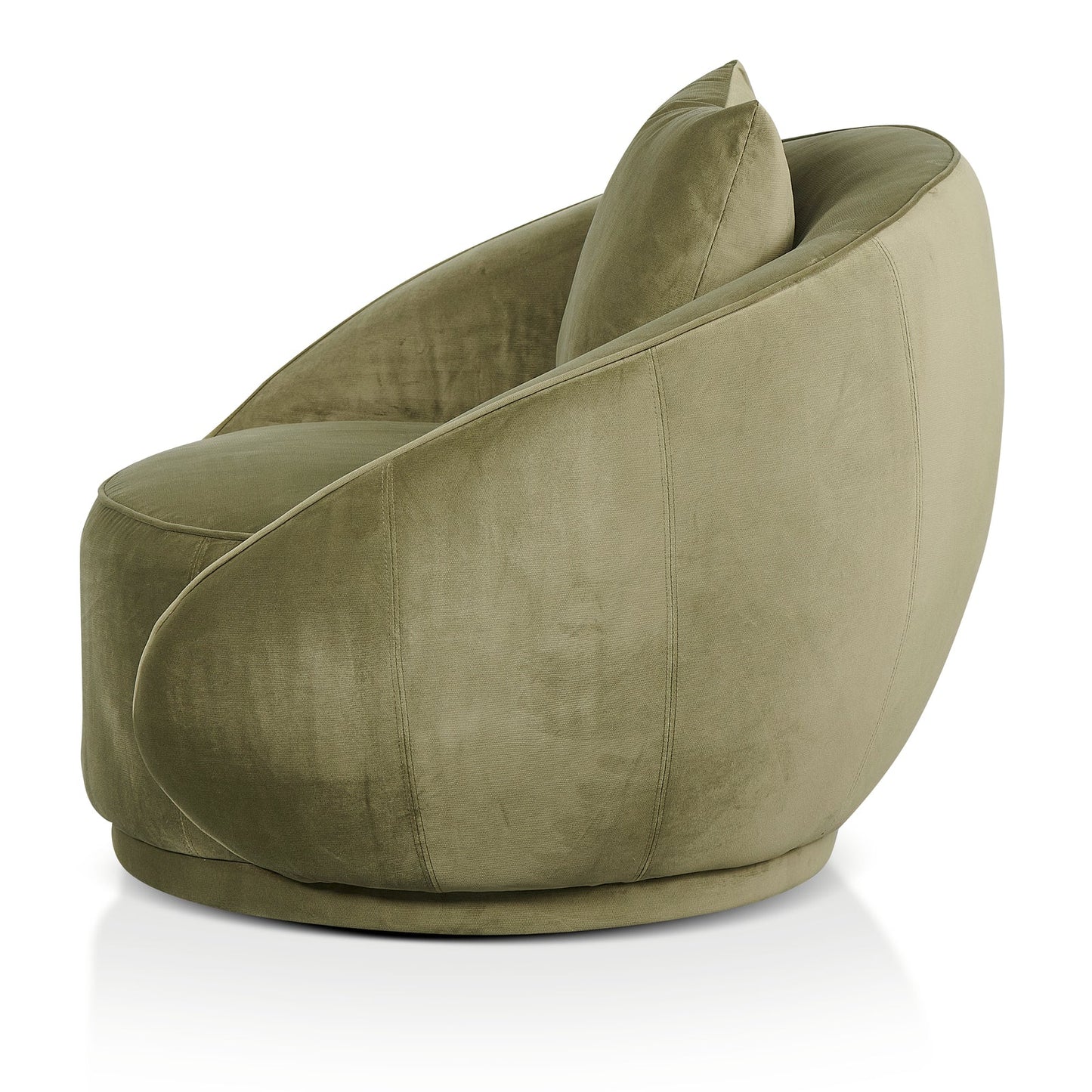 Fabric Armchair - Elegant Sage