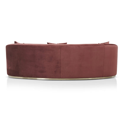 3 Seater Sofa - Elegant Plum