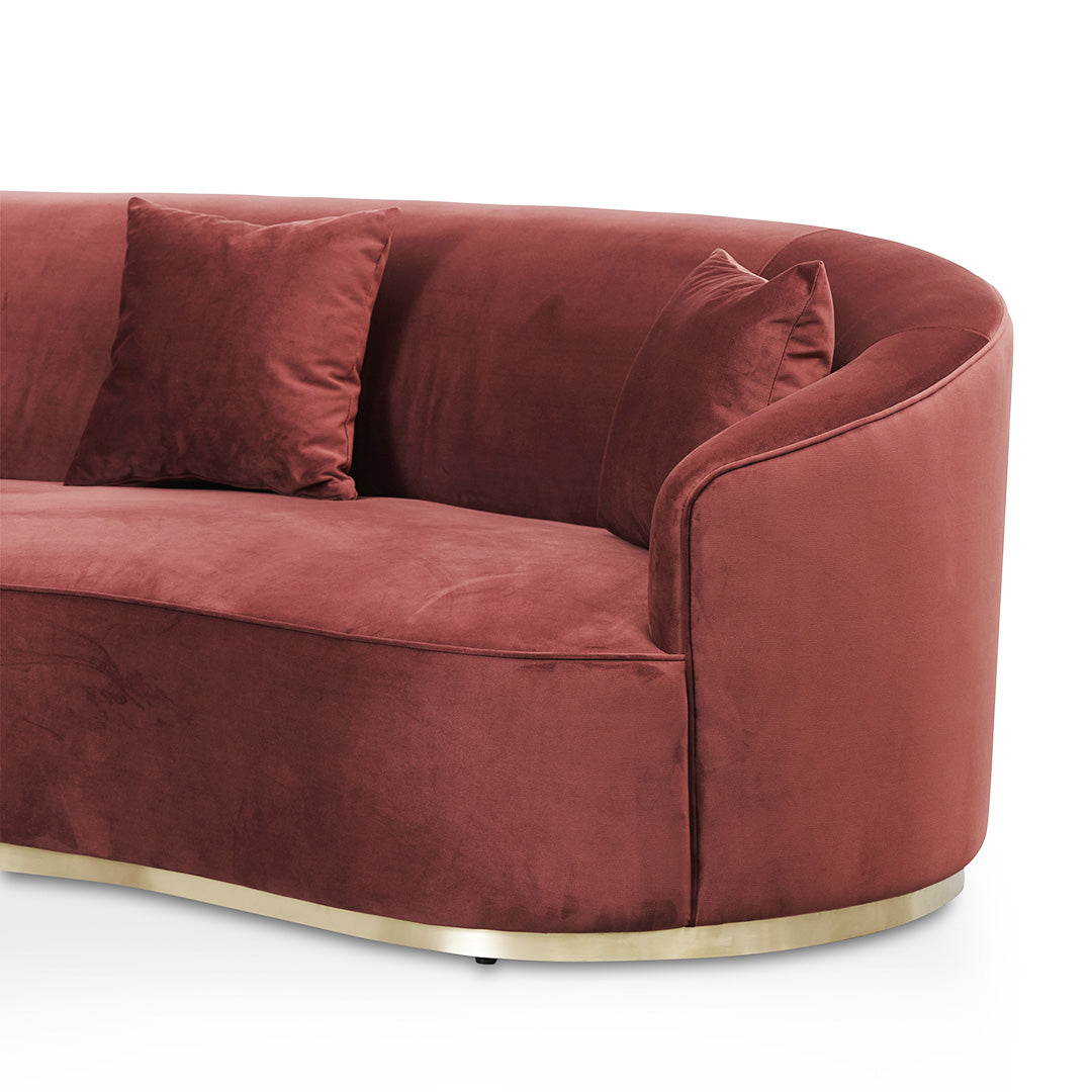 3 Seater Sofa - Elegant Plum