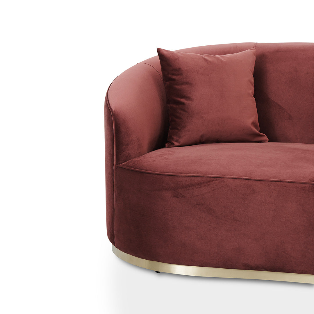 3 Seater Sofa - Elegant Plum