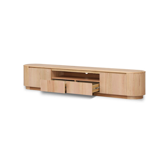 TV Entertainment Unit - Natural 2.4m