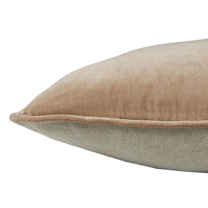 Classic Velvet Cushion Cover Mink - 50 x 50cm