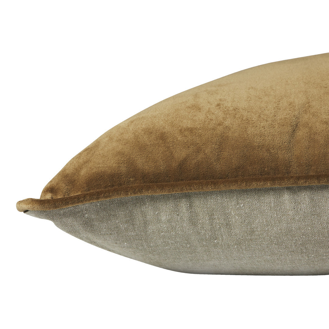 Classic Velvet Cushion Cover Caramel - 50 x 50cm