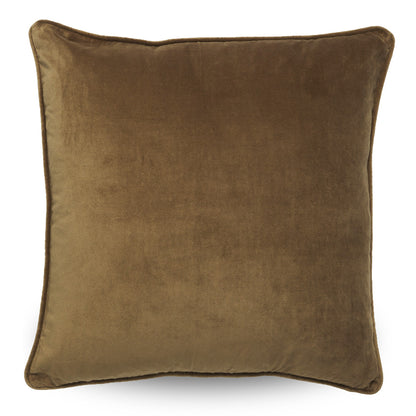 Classic Velvet Cushion Cover Caramel - 50 x 50cm