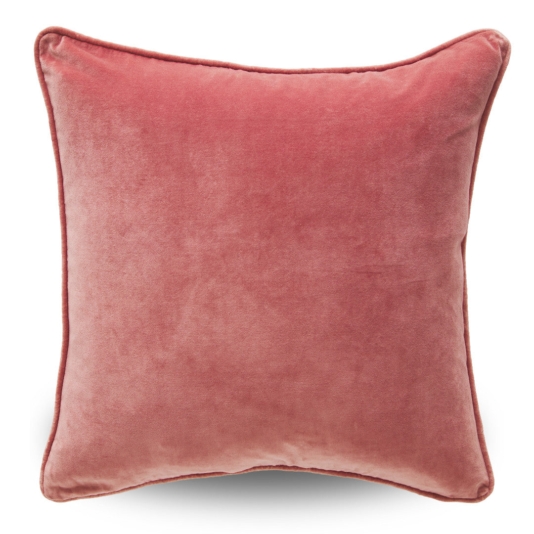 Classic Velvet Cushion Cover Rose - 50 x 50cm