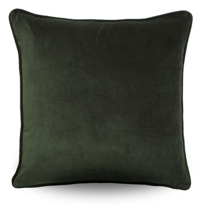 Classic Velvet Cushion Cover Evergreen - 50 x 50cm