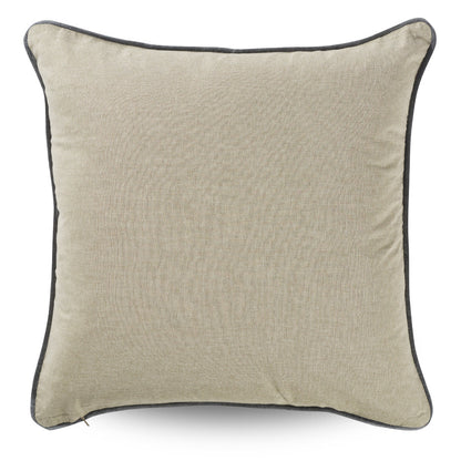 Classic Velvet Cushion Cover Grey - 50 x 50cm