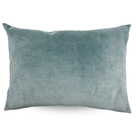 Classic Rectangular Velvet Cushion Cover Sky - 40 x 60cm