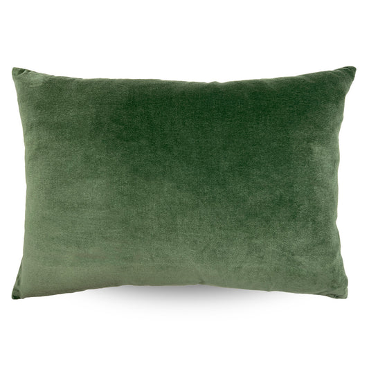 Classic Rectangular Velvet Cushion Cover Sage - 40 x 60cm