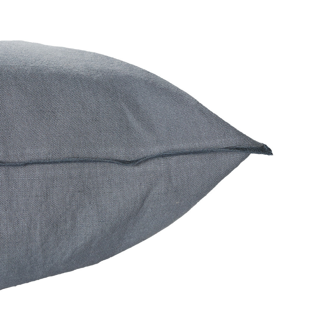 Panama Linden Cushion Cover Denim - 50 x 50cm