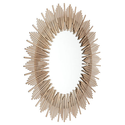 Solara Wall Mirror - Antique Gold