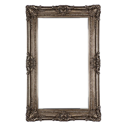 Guinevere Floor Mirror – Antique Silver