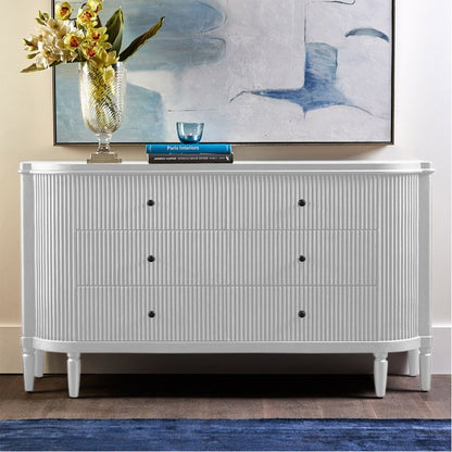 Estelle 6 Drawer Chest - White