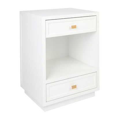 Mason Bedside Table - White