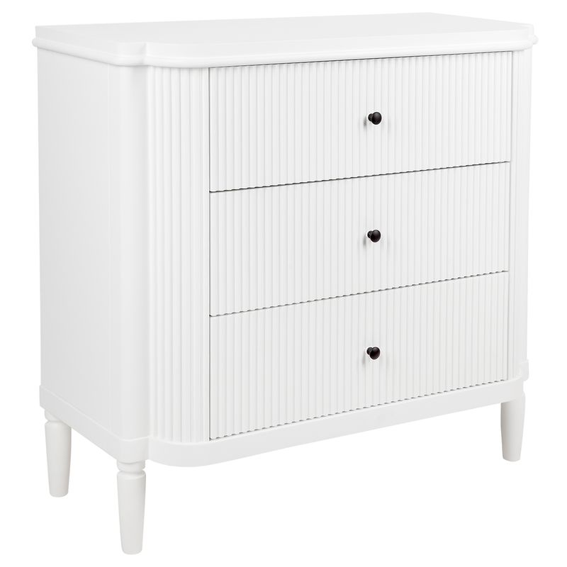 Estelle 3 Drawer Chest - White