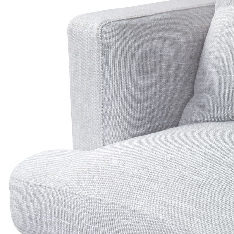 Suffolk 3 Seater Slip Cover Sofa - Grey Linen