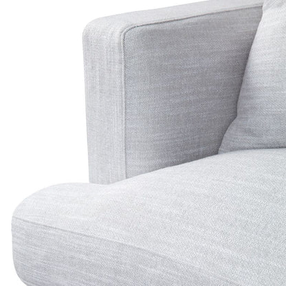 Suffolk 3 Seater Slip Cover Sofa - Grey Linen