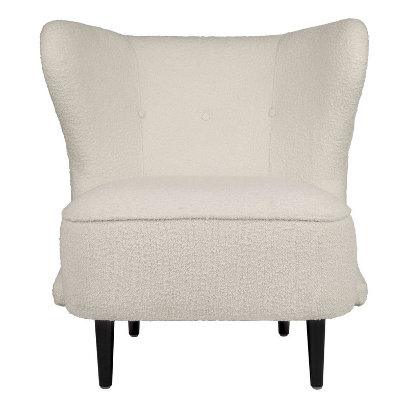 Adeline Occasional Chair - White Boucle