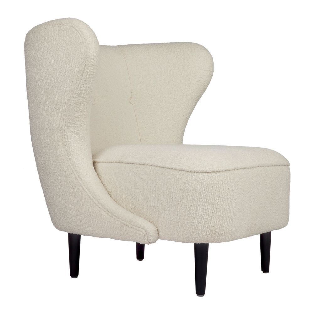 Adeline Occasional Chair - White Boucle