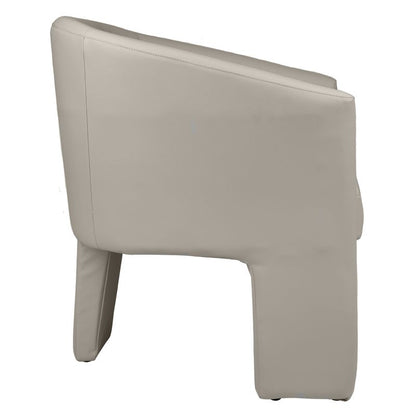 Tayla Dining Chair - Soft Grey Vegan Leather