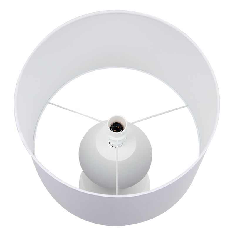 Angular Table Lamp - White