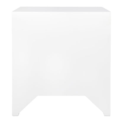 Vittoria Bedside Table - Large White