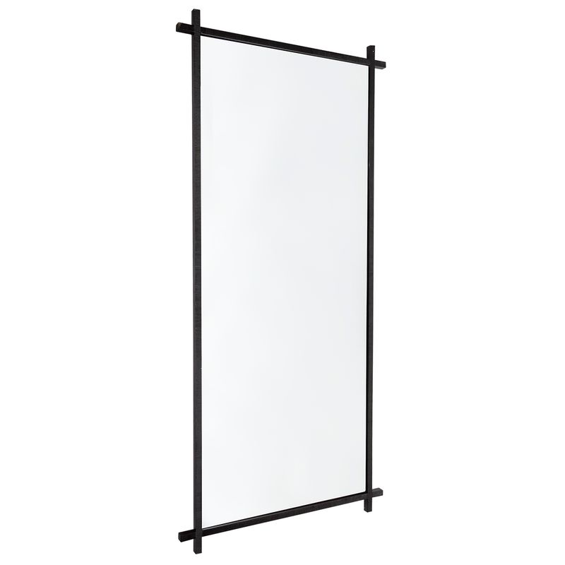 Vincenzo Floor Mirror - Black