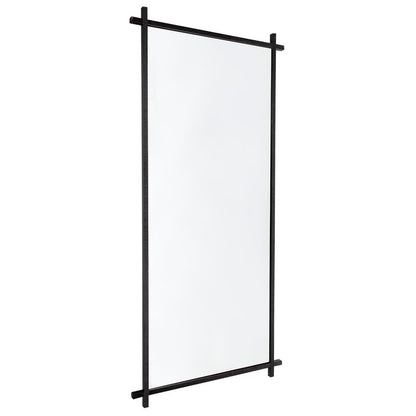 Vincenzo Floor Mirror - Black