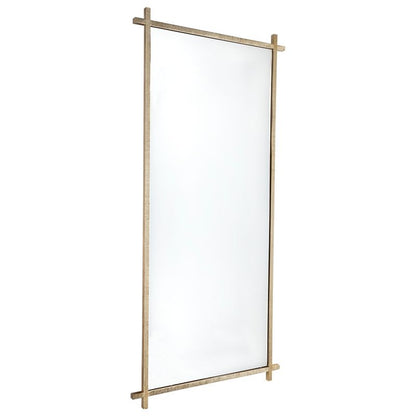 Vincenzo Floor Mirror - Gold Leaf