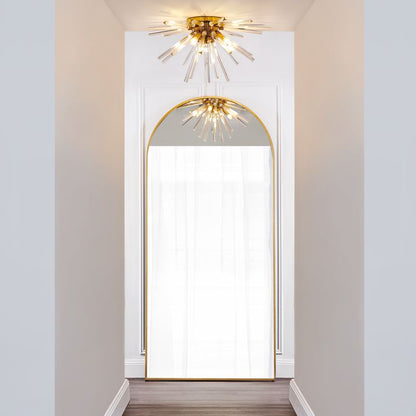 Arco Floor Mirror - Gold Leaf