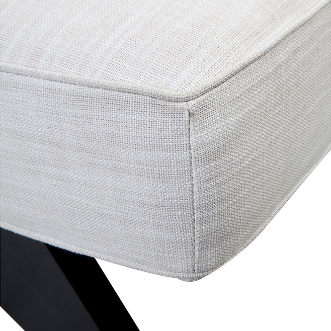 Rowan Slipper Chair - Off White Linen